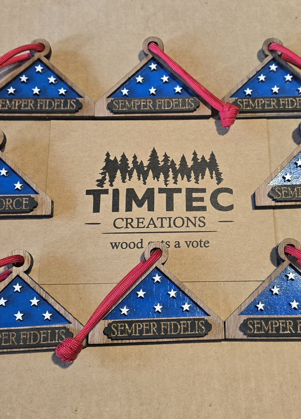 Old Glory. Crafted with Honor