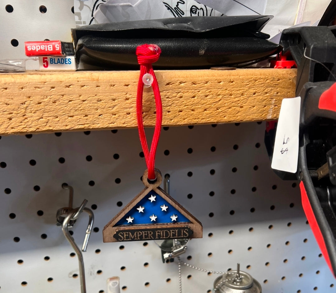 Old Glory. Crafted with Honor